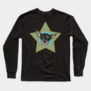 FOSTER (Orange & Teal) Long Sleeve T-Shirt